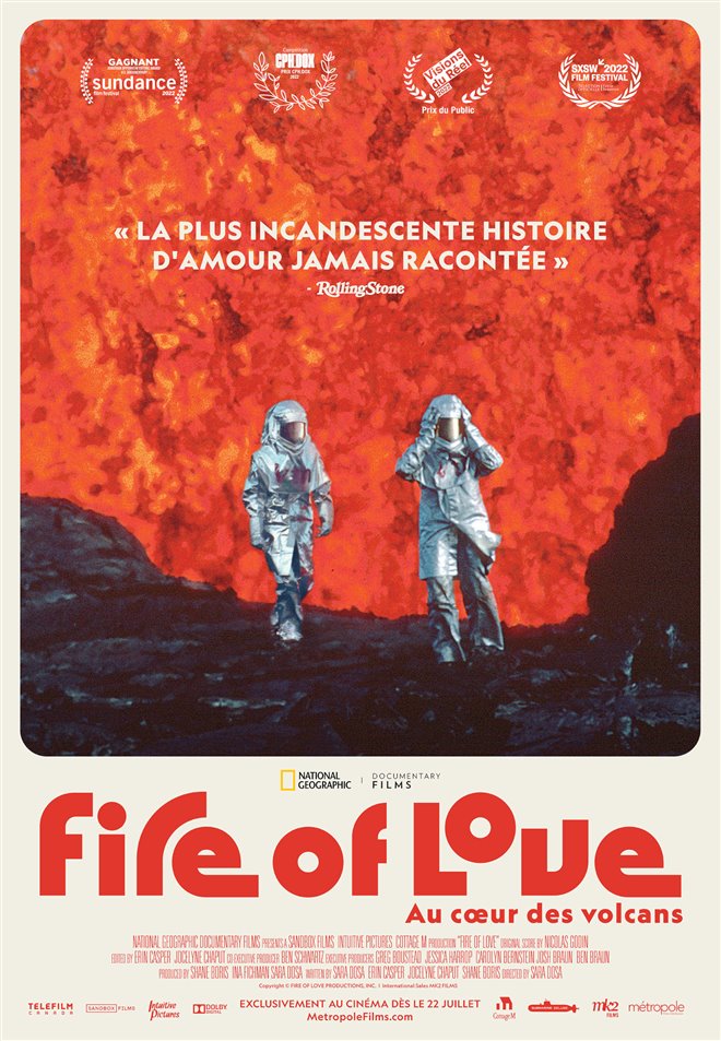 Fire of Love : Au coeur des volcans (v.o.a.s-t.f.) Poster