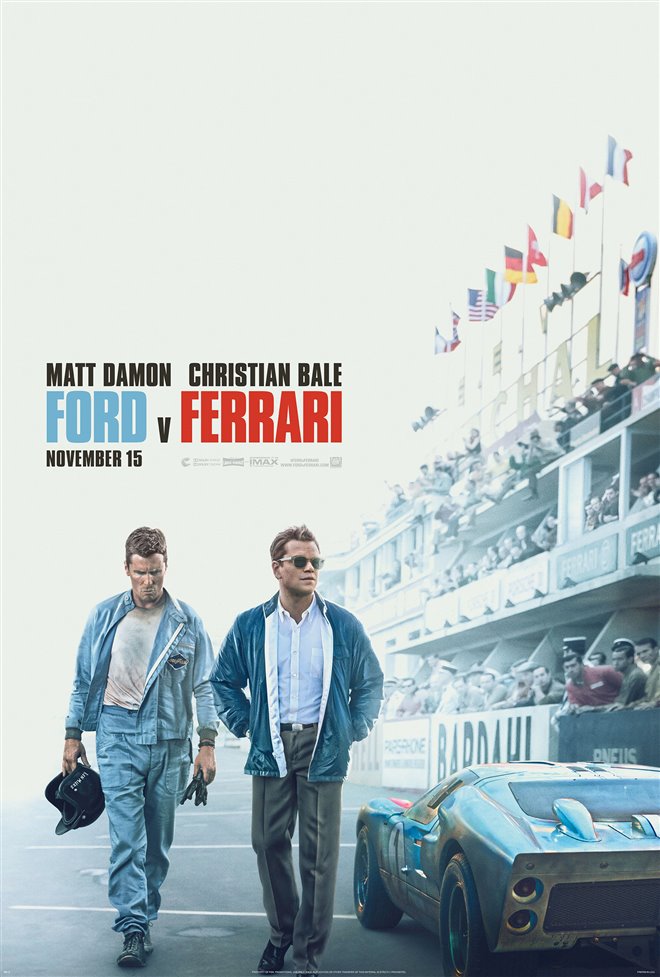 Ford v Ferrari Large Poster