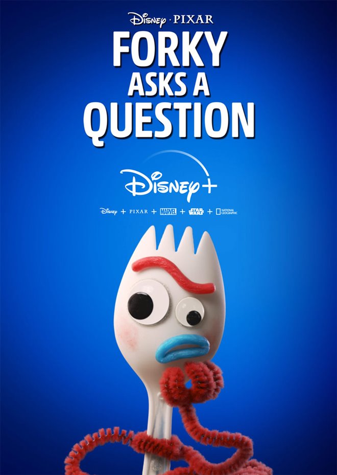 Forky Asks A Question (Disney+) Large Poster