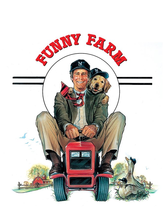 Funny Farm Large Poster