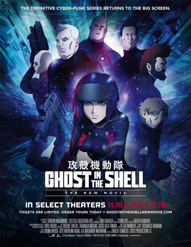 Ghost in The Shell: The New Movie Poster
