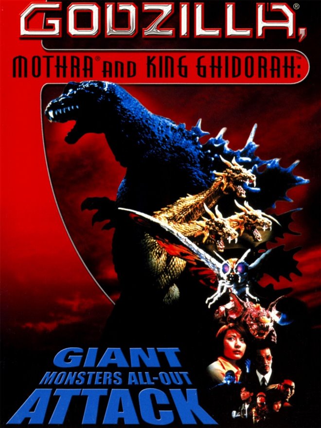 Godzilla, Mothra, King Ghidorah: Giant Monsters All-Out Attack! Large Poster