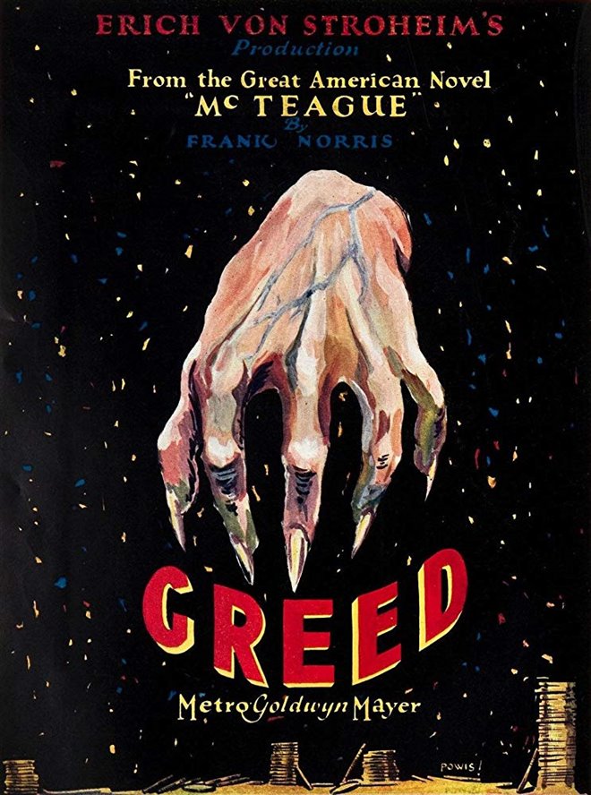 Greed (1924) Large Poster
