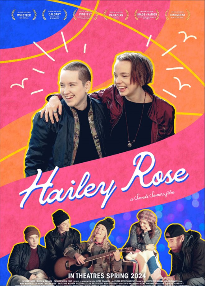 Hailey Rose Large Poster