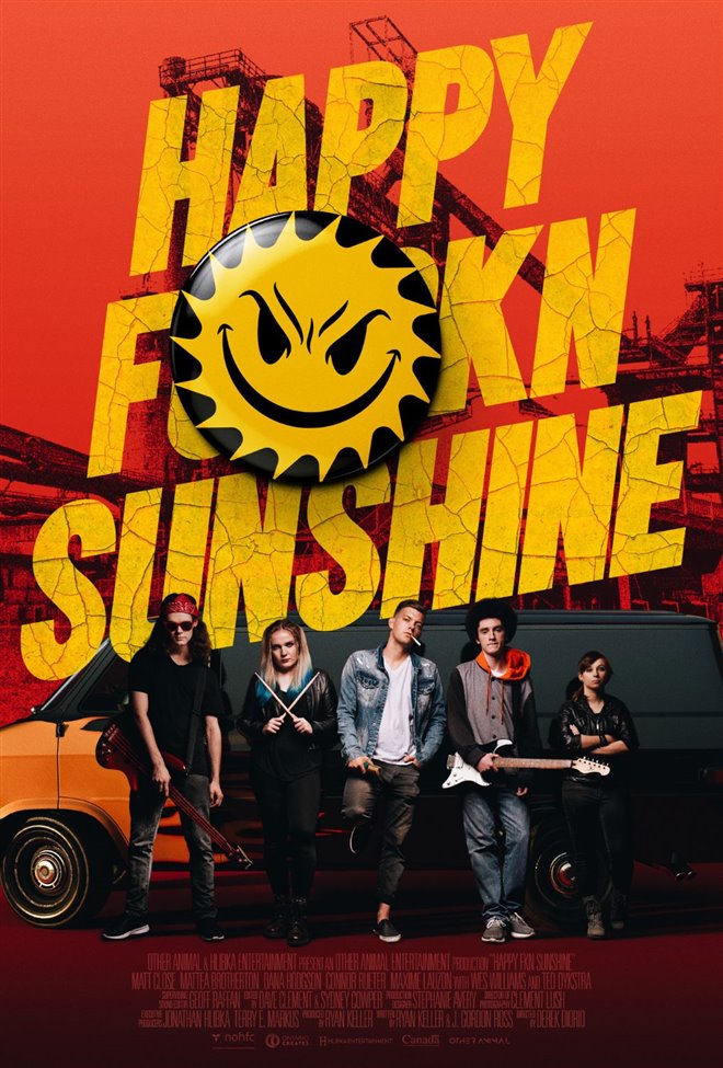 Happy FKN Sunshine Large Poster