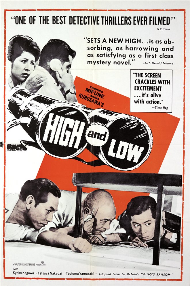 High and Low Large Poster