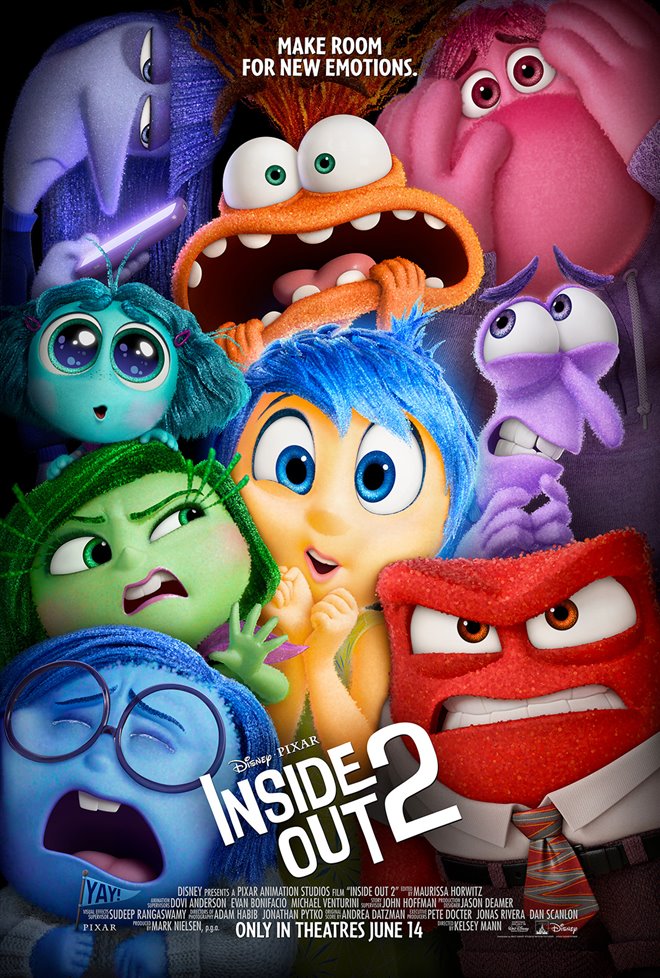 Inside Out 2 Large Poster