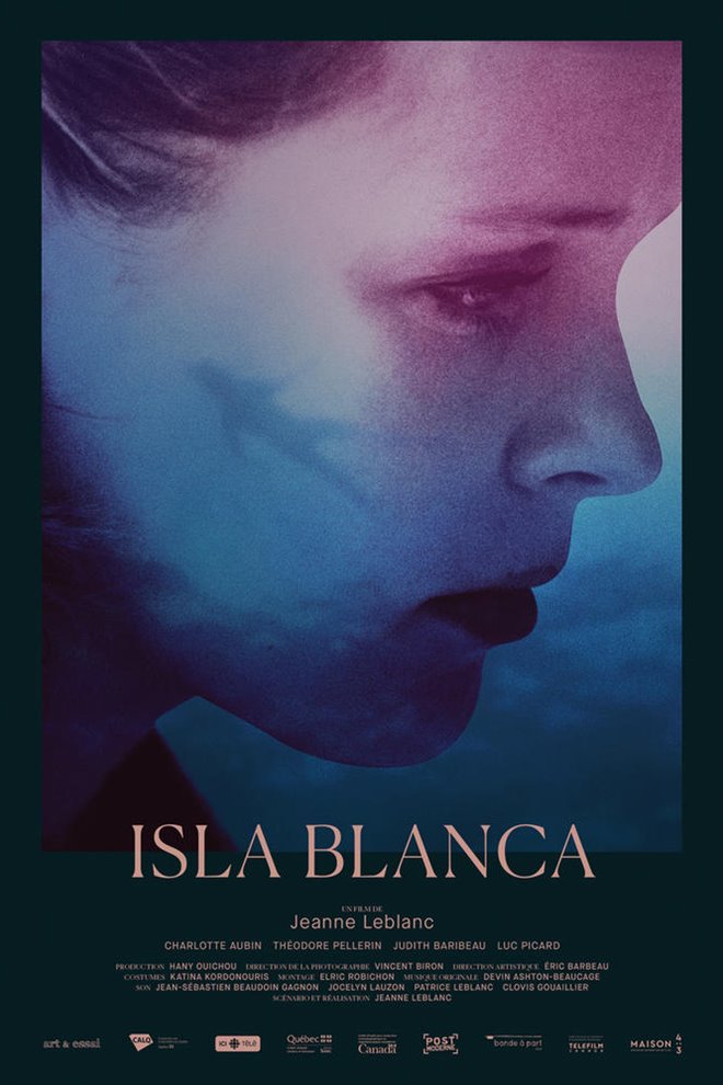 Isla Blanca Large Poster
