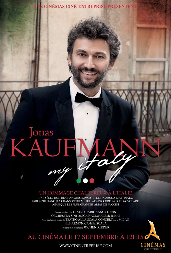 Jonas Kaufmann : My Italy Poster