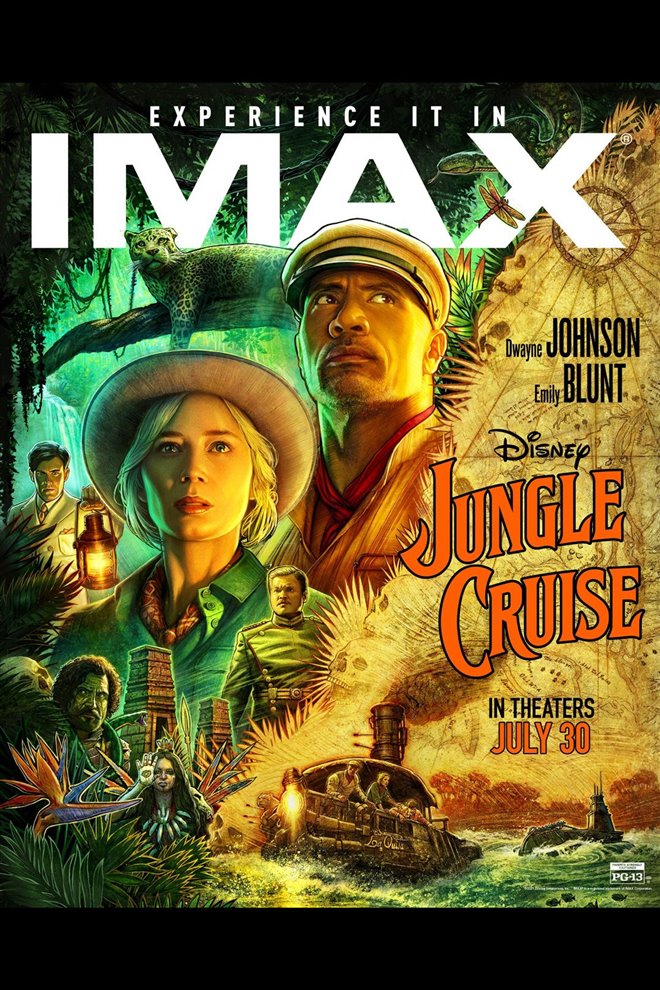 Jungle Cruise: An IMAX 3D Experience Poster