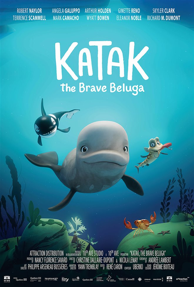 Katak, the Brave Beluga Large Poster