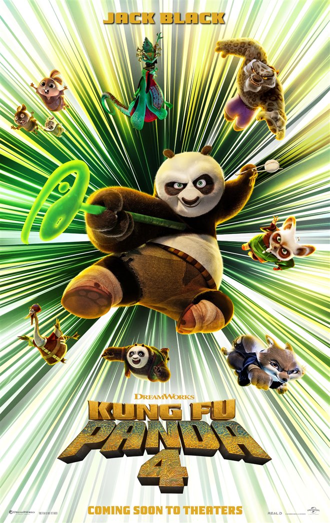 Kung Fu Panda 4 Large Poster