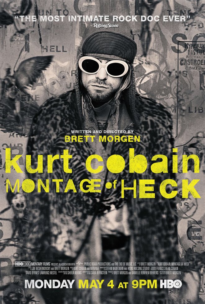 Kurt Cobain: Montage of Heck (v.o.a.) Large Poster