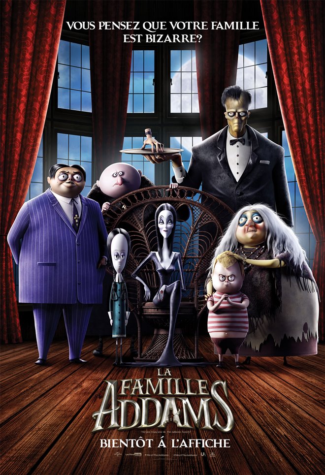 La famille Addams Poster
