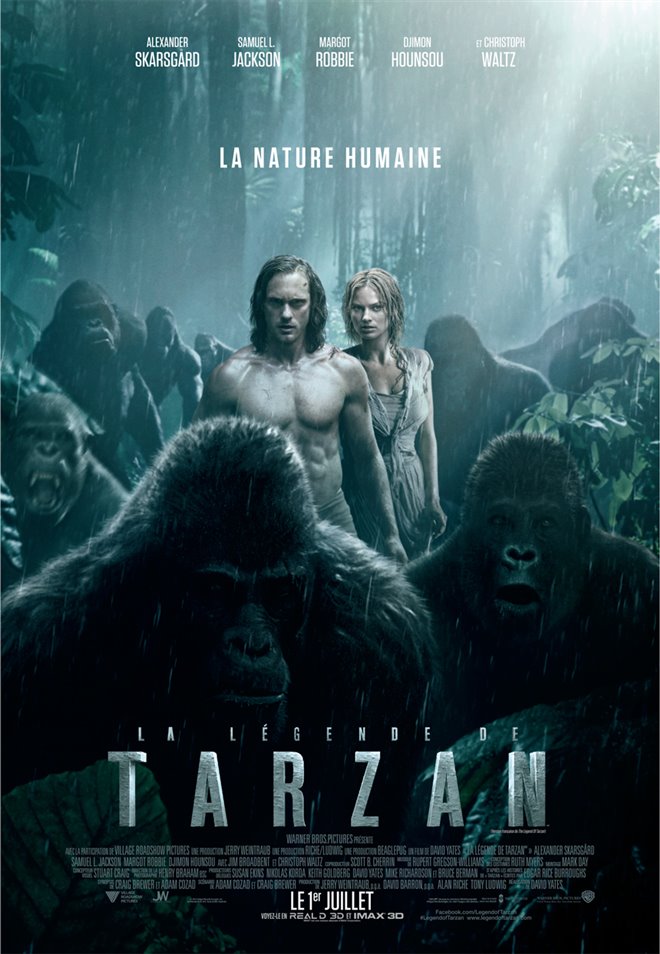 La légende de Tarzan Poster
