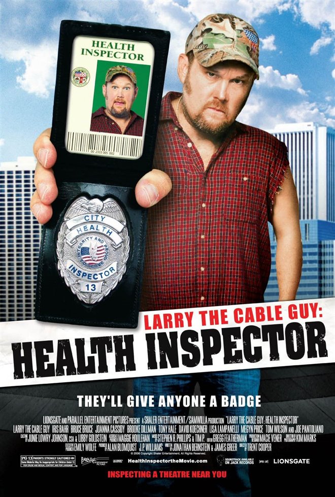 Larry the Cable Guy: Health Inspector Large Poster