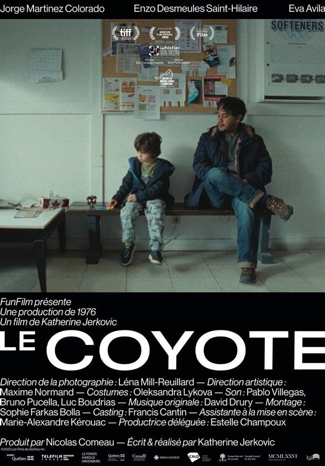Le coyote Poster