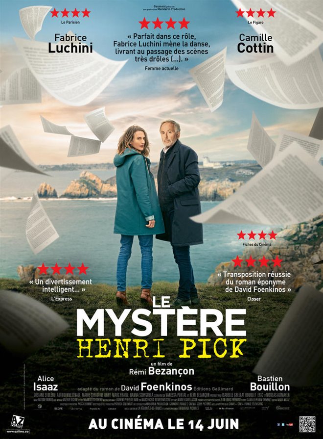 Le mystère Henri Pick Large Poster