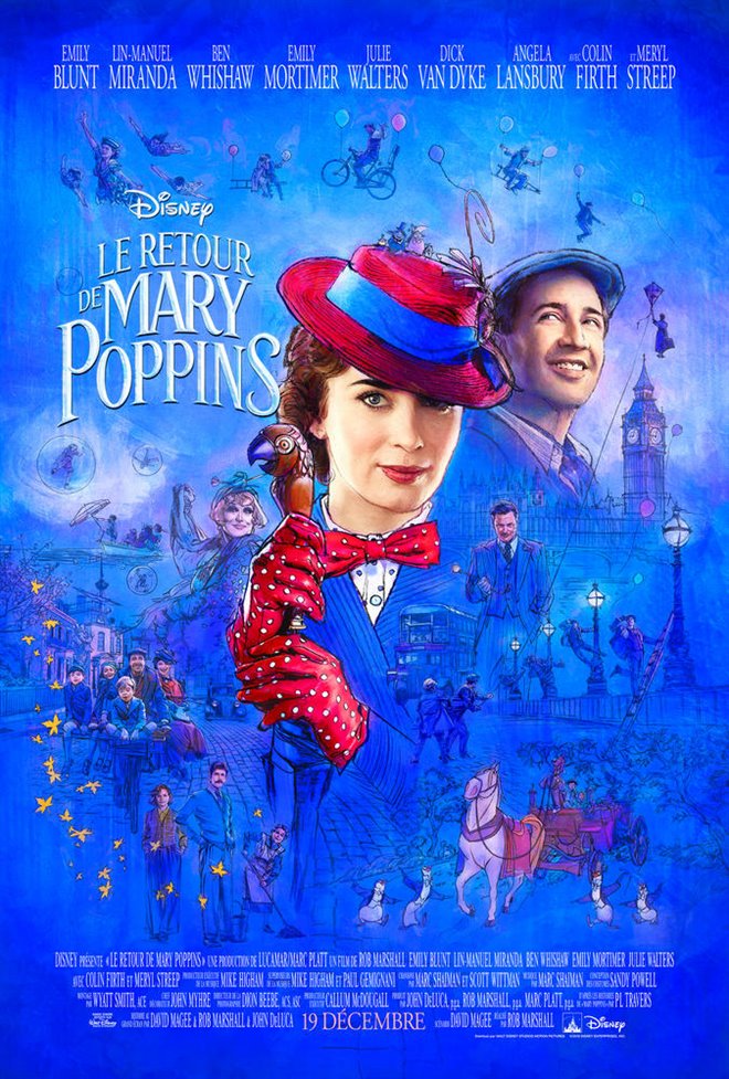 Le retour de Mary Poppins Poster