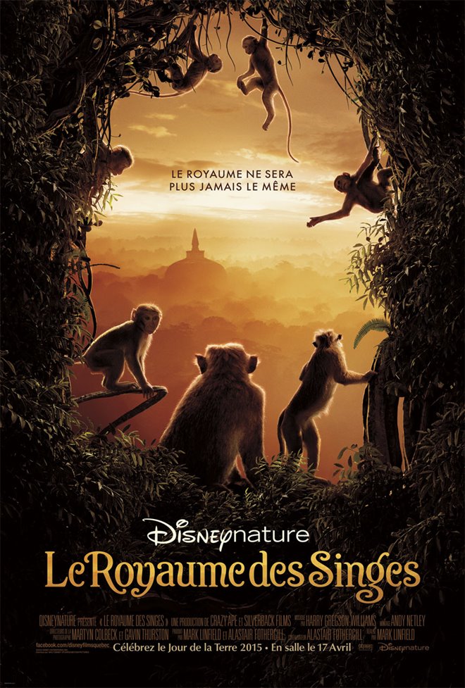 Le royaume des singes Large Poster