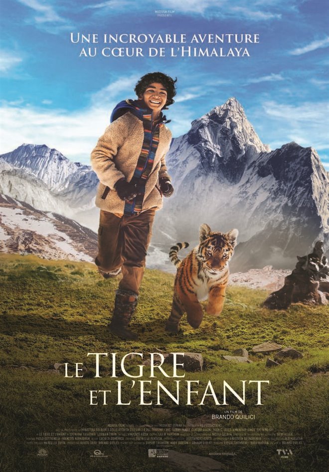 Le tigre et l'enfant Poster