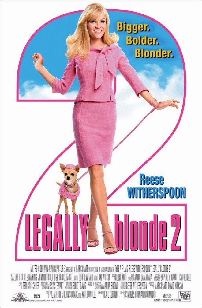 Legally Blonde 2: Red, White & Blonde Large Poster