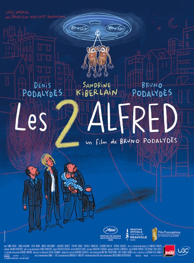Les 2 Alfred Large Poster