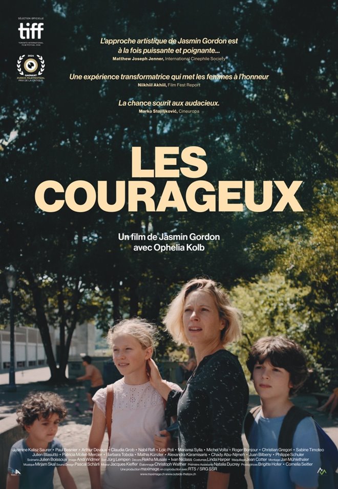 Les courageux Large Poster