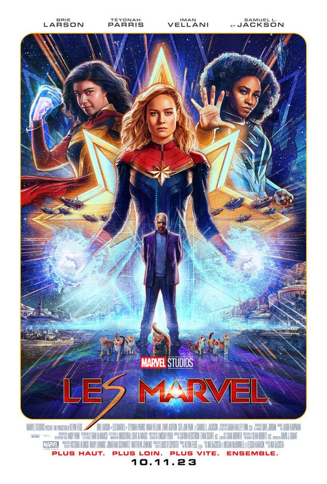 Les Marvel Large Poster