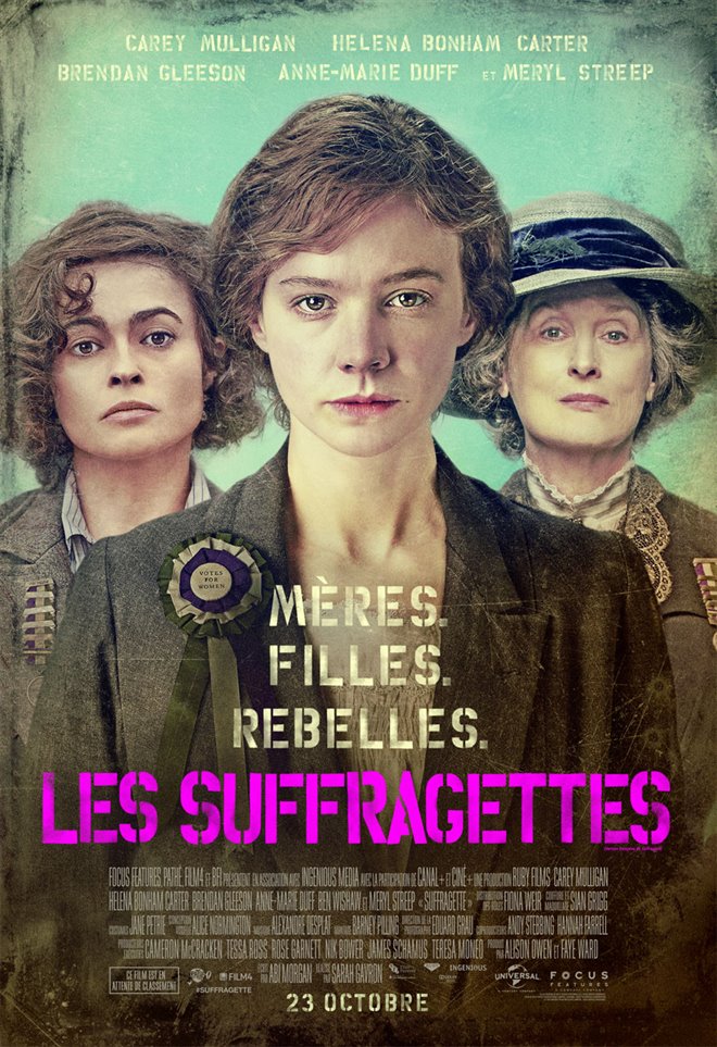 Les suffragettes Large Poster