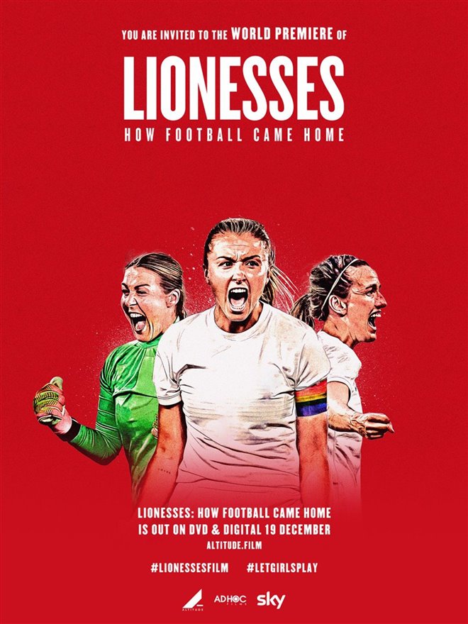 Lionesses: How Football Came Home Poster