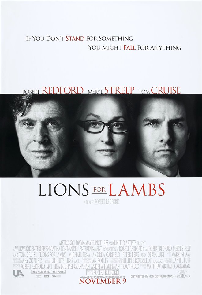 Lions For Lambs Large Poster