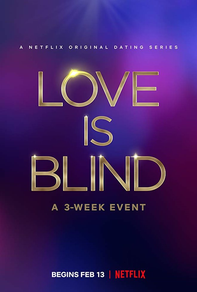 Love is Blind (Netflix) movie large poster.