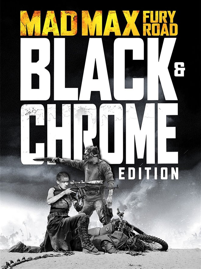 Mad Max: Fury Road: Black & Chrome Poster