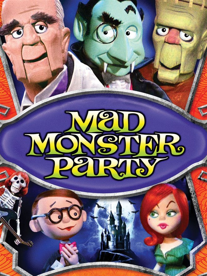 Mad Monster Party Large Poster