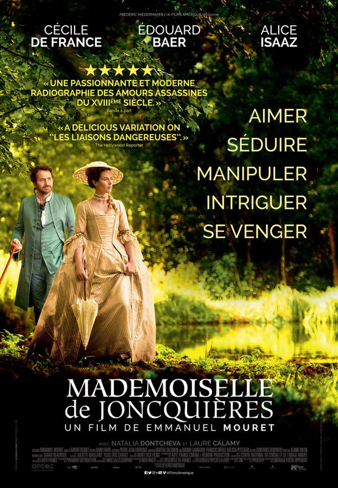 Mademoiselle de Joncquières (v.o.f.) Poster