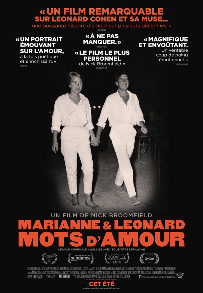 Marianne & Leonard : Mots d'amour (v.o.a.s.-t.f.) Large Poster