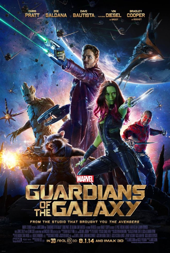 Marvel Studios 10th: Guardians of the Galaxy (IMAX 3D) Poster