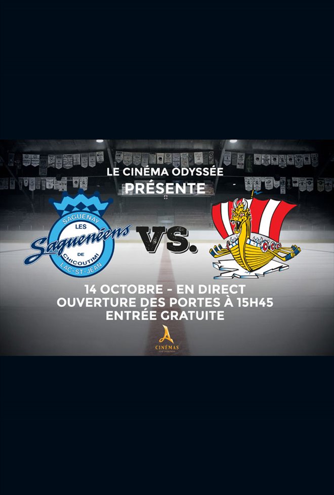 Match en direct - Les Saguenéens de Chicoutimi Large Poster