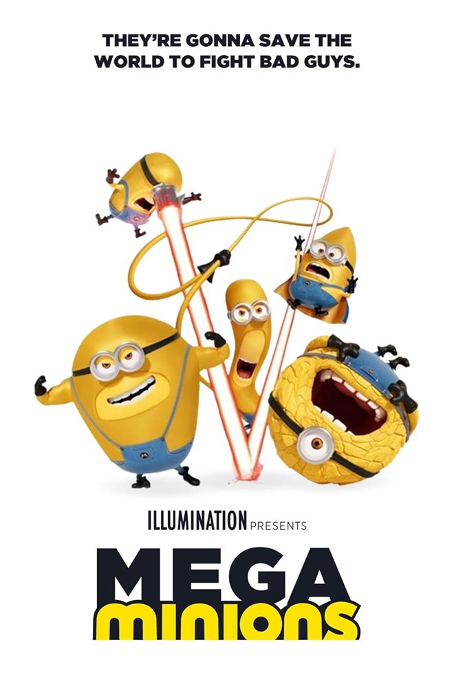 Mega Minions Large Poster