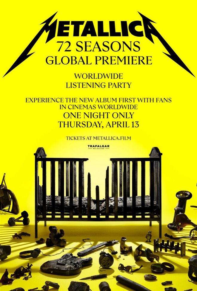 Metallica: 72 Seasons - Global Premiere Poster