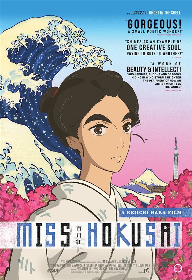 Miss Hokusai (Subtitled) Large Poster