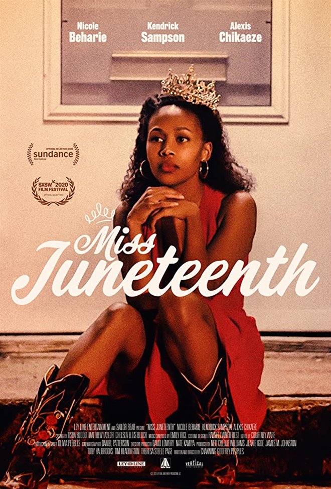 Miss Juneteenth Large Poster