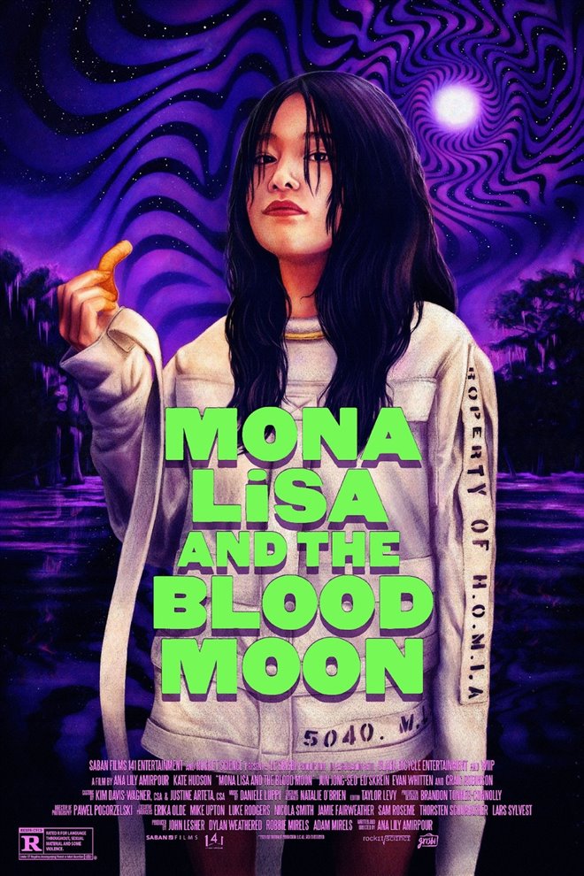 Mona Lisa and the Blood Moon Large Poster