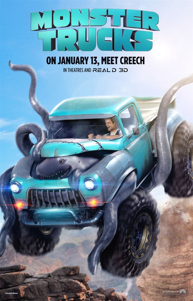 Monster Trucks Large Poster