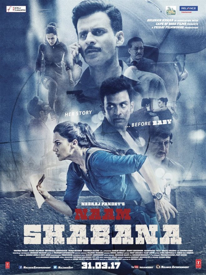 Naam Shabana Large Poster