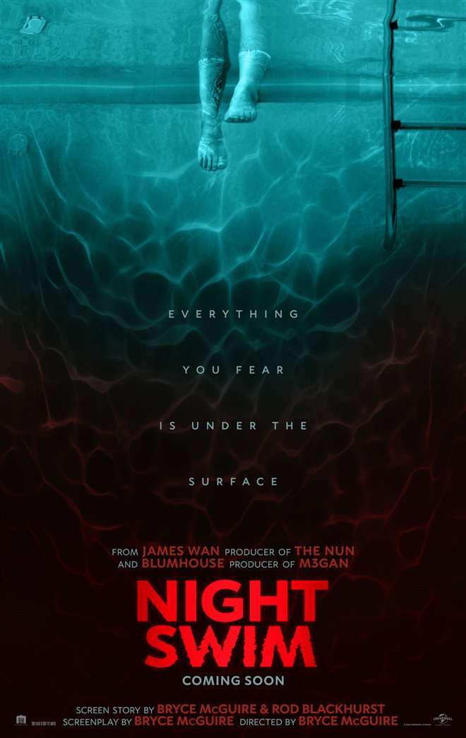 Night Swim Large Poster