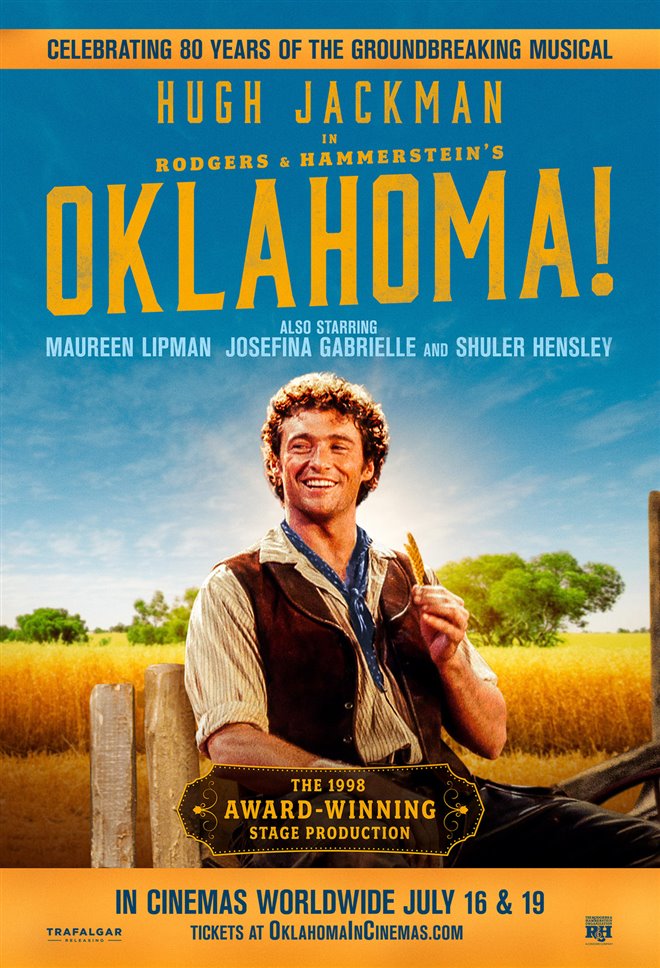 Oklahoma! Starring Hugh Jackman Large Poster