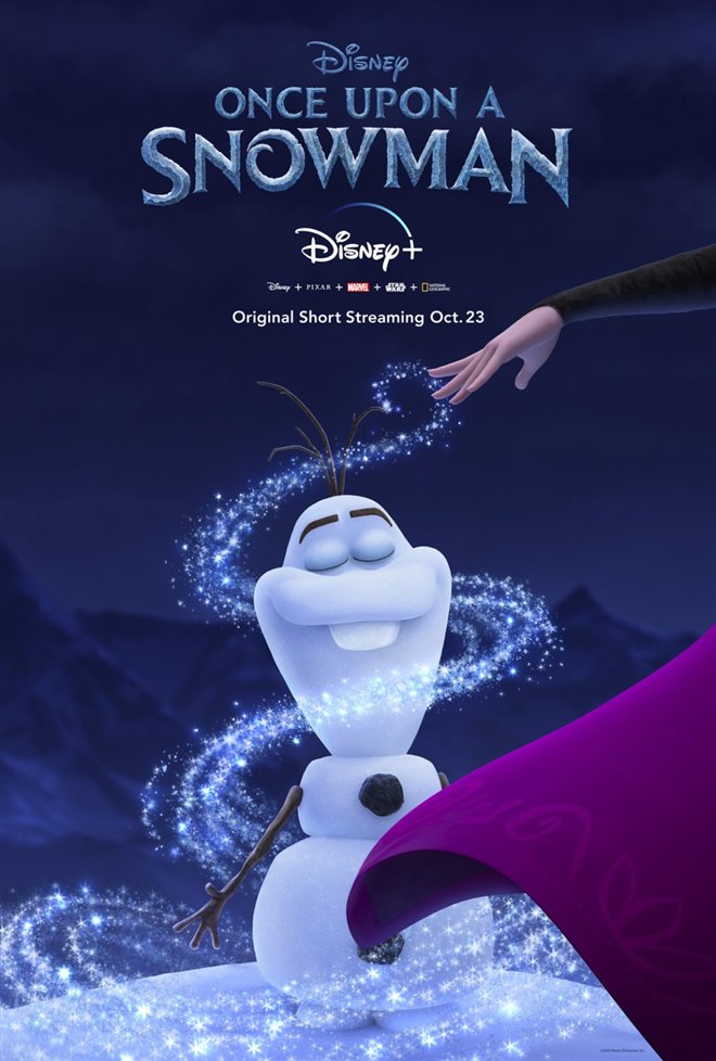 Once Upon a Snowman (Disney+) Poster