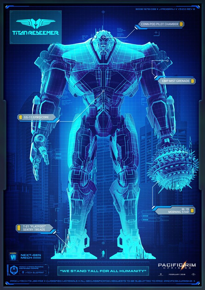 Pacific Rim Uprising Movie Poster
